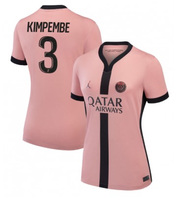 Paris Saint-Germain Presnel Kimpembe #3 Replika Tredjetrøje Dame 2024-25 Kortærmet